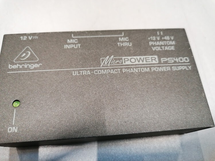 Behringer PS400 Phantom Power Supply – Used, Working, No Cables