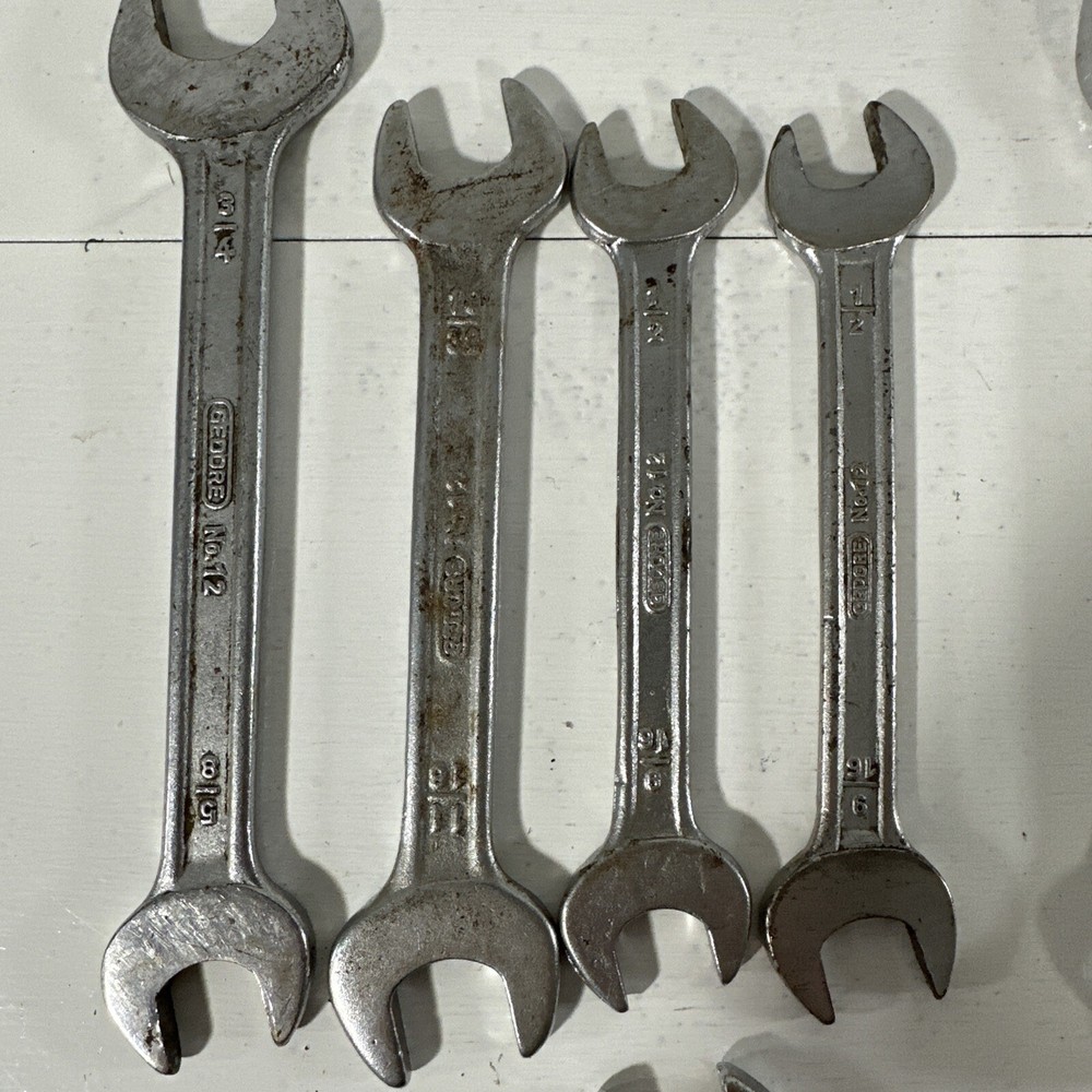 Gedore Spanner Assorted Wrenches Metric SAE Open End and Combination India Tools