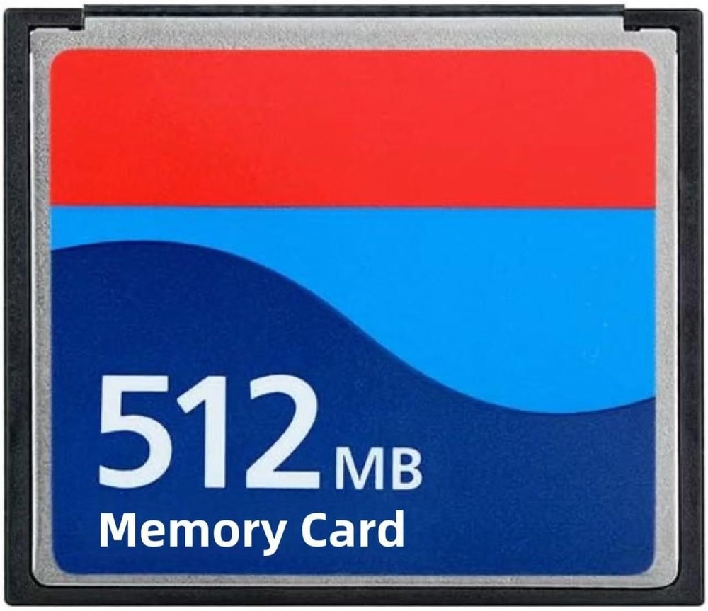 CF 512MB CompactFlash Memory Card Type I for Camera Numerical Control Machine...