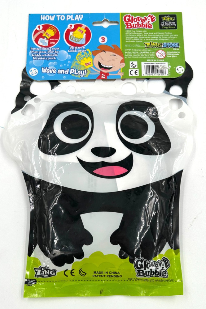 Zing Glove-a-Bubble Wave And Play Fun Bubble Play Toy