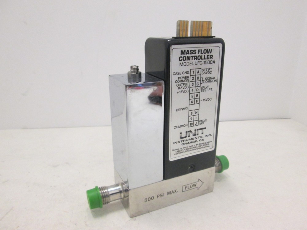 Unit UFC-1500A, Mass Flow Controller MFC, O2, 200 SCCM, Used