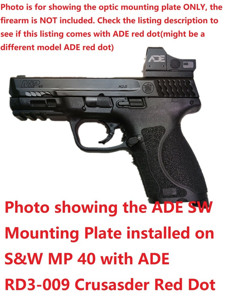 ADE RD3-013 Bertrillium RED Dot Sight + SW Smith Wesson SD9 SD SD40 SD9VE Shield