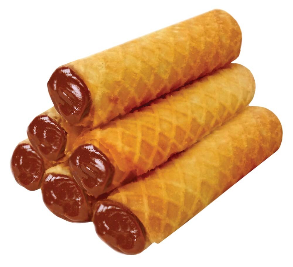 RECTANGULAR ALUMINUM WAFFLE IRON FOR WAFFLE ROLLS MAKING ON THE STOVE