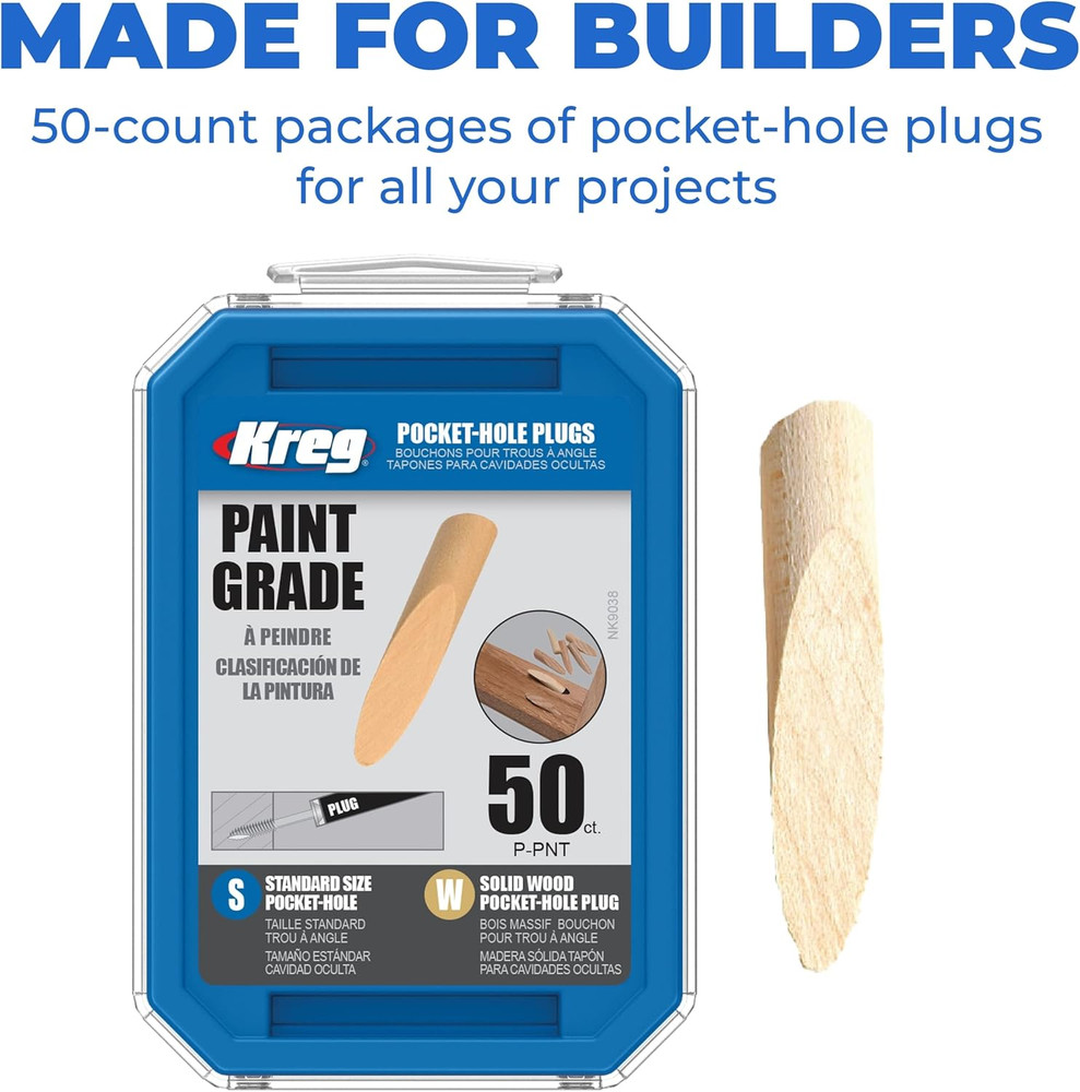 P-PNT Paint Grade Plugs