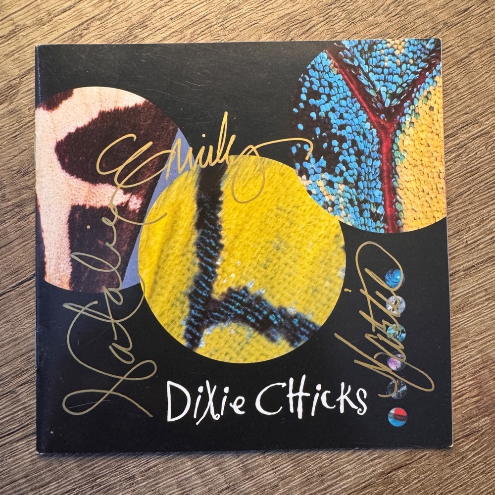 Dixie Chicks Fly Signed CD Booklet