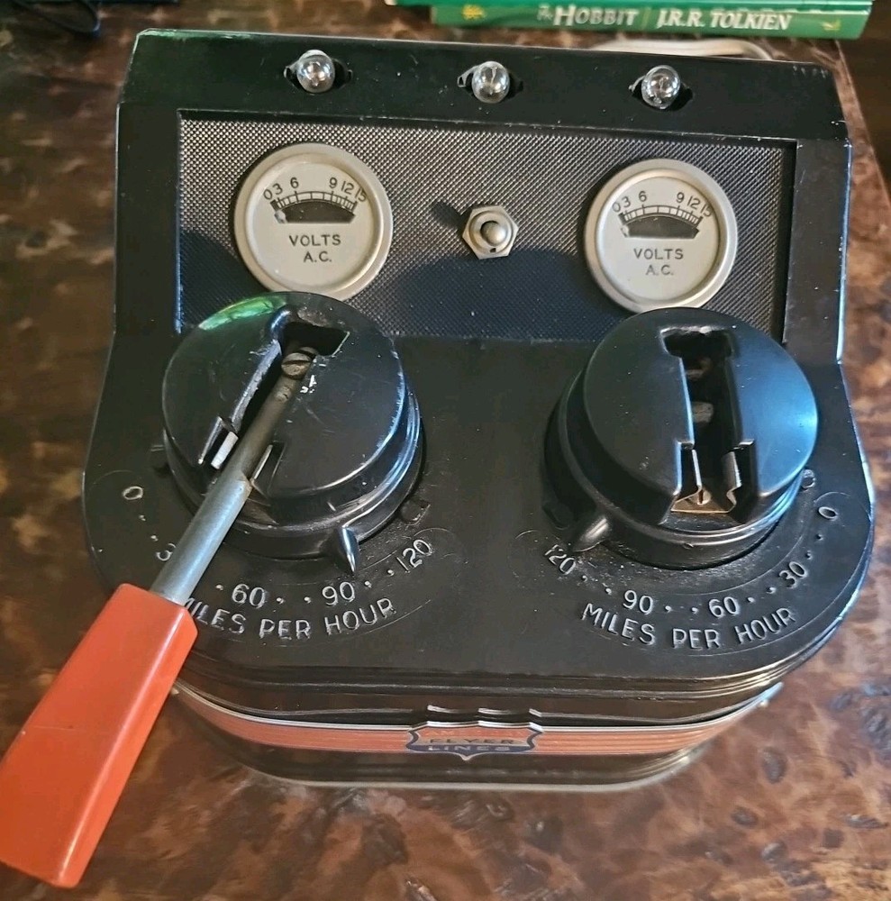 American Flyer 30B Twin Train Transformer Controller AC Gilbert Working 7-15V