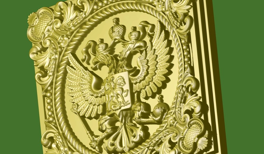 SQR E011 - 3d STL Relief Model for CNC Machine