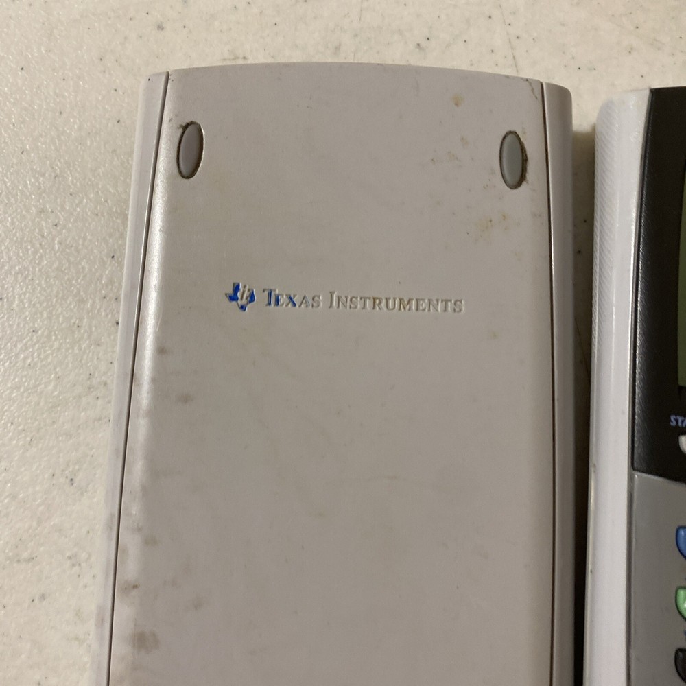 Texas Instruments Ti-84 Plus Silver Edition Graphing Calculator Gray Tested Work