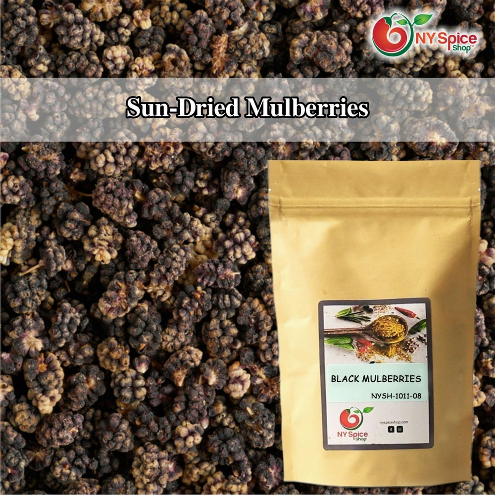 Black Mulberries Dried Fruit Item Weight 4oz-3lb