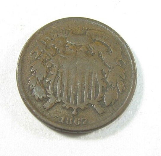 1867 TWO CENT - G