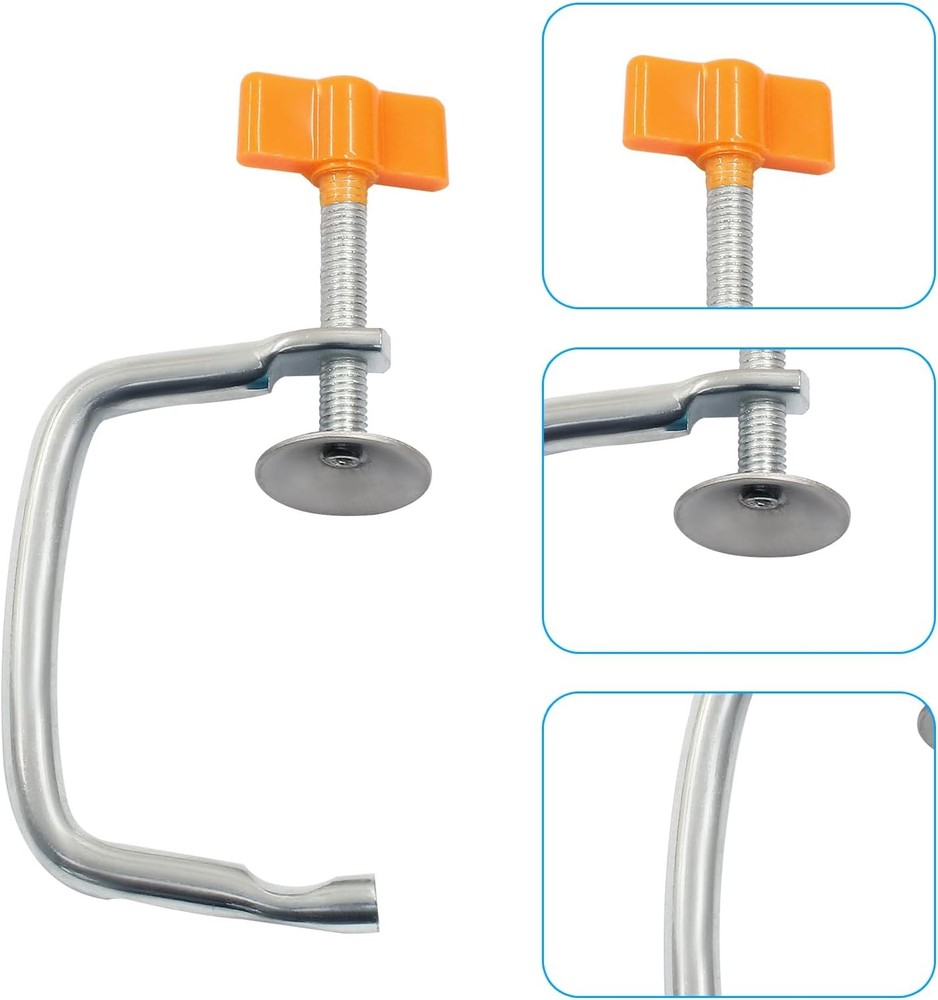 1 Set Pasta Machine Replacement Handle & Holder Clip Manual Noodle Maker