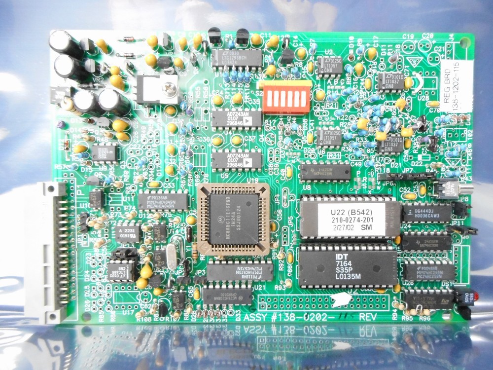 Dynatronix 138-1202-115 Process Board PCB REG BRD Untested AS-IS