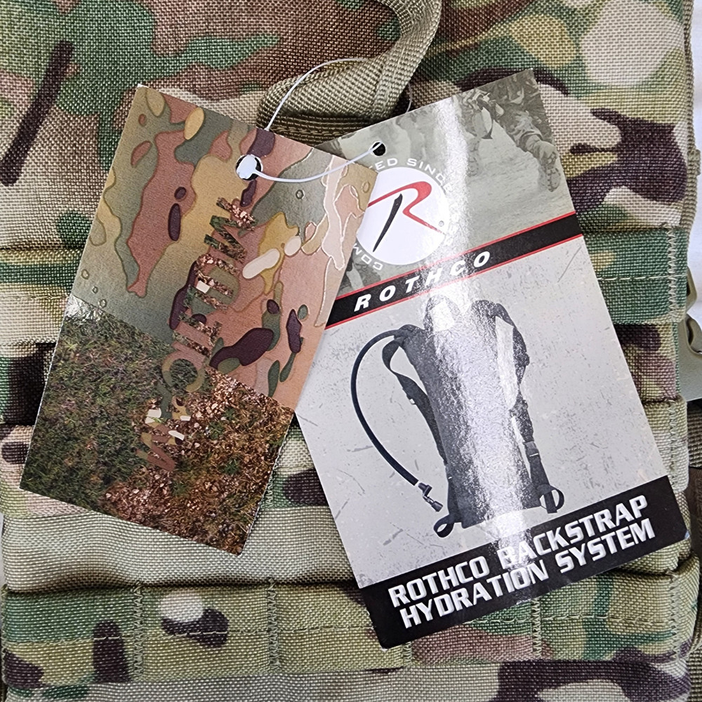 New Multicam Rothco Hydration Carrier *mocinc.1982*