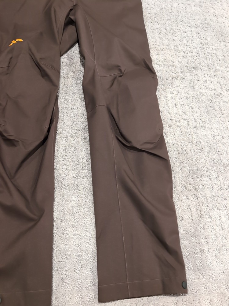First Lite Boundary Stormtight Rain Pants Medium Terra Excellent Free Ship!