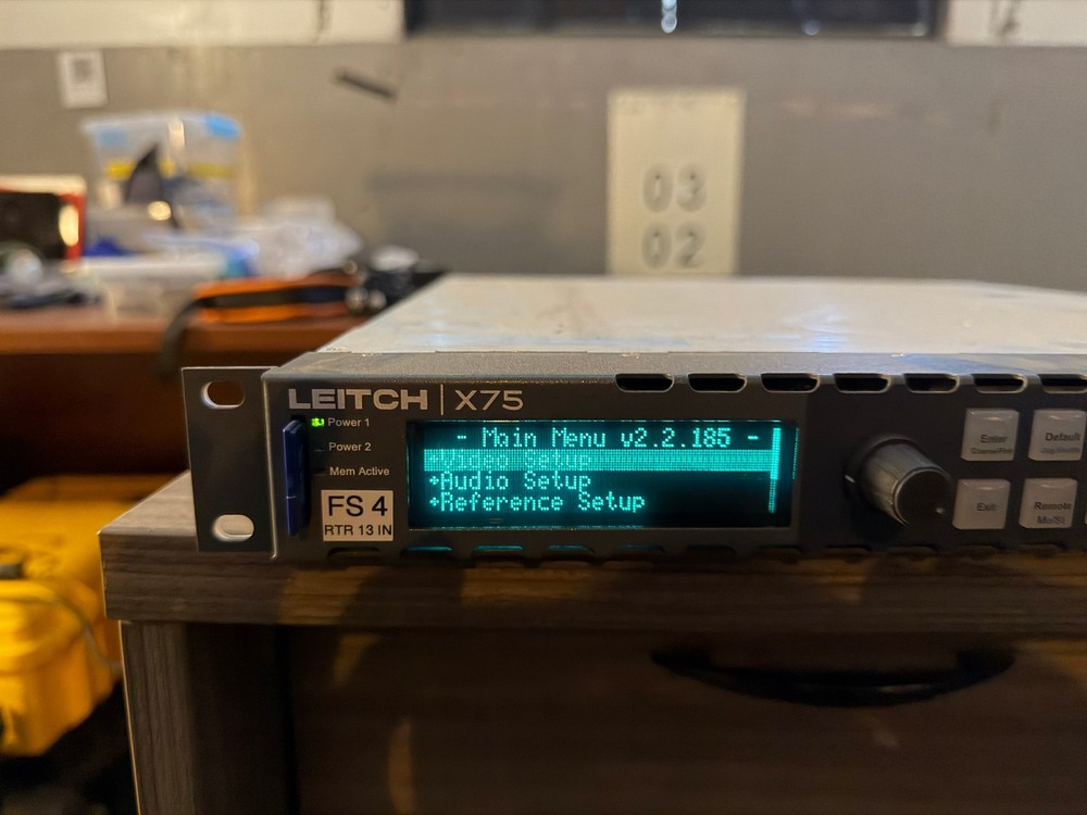 Leitch X75SD-2PS Multiple Path Converters and Frame Synchronizers with 2 PSU