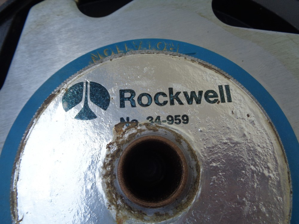 ROCKWELL Micro Set Adjustable Dado Model No. 34-959 Carbide Tips 6-1/2"