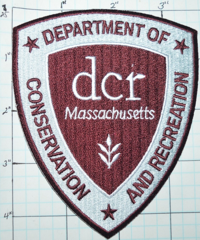 MASSACHUSETTS DEPT OF CONSERVATION & RECREATION DCR PATCH