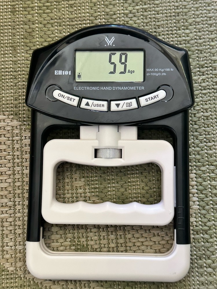 Grip Strength Tester Trainer - Electronic Hand Dynamometer/GripZilla 2 Pc