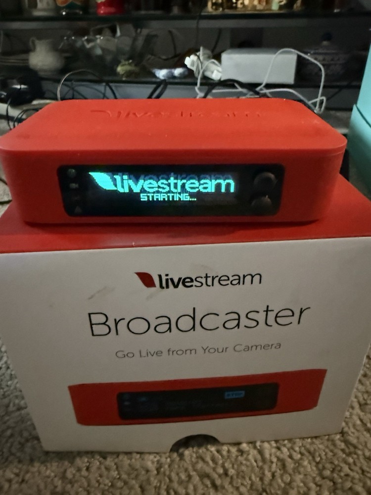 Livestream Broadcaster Portable HD Video Streamer Encoder LSB100
