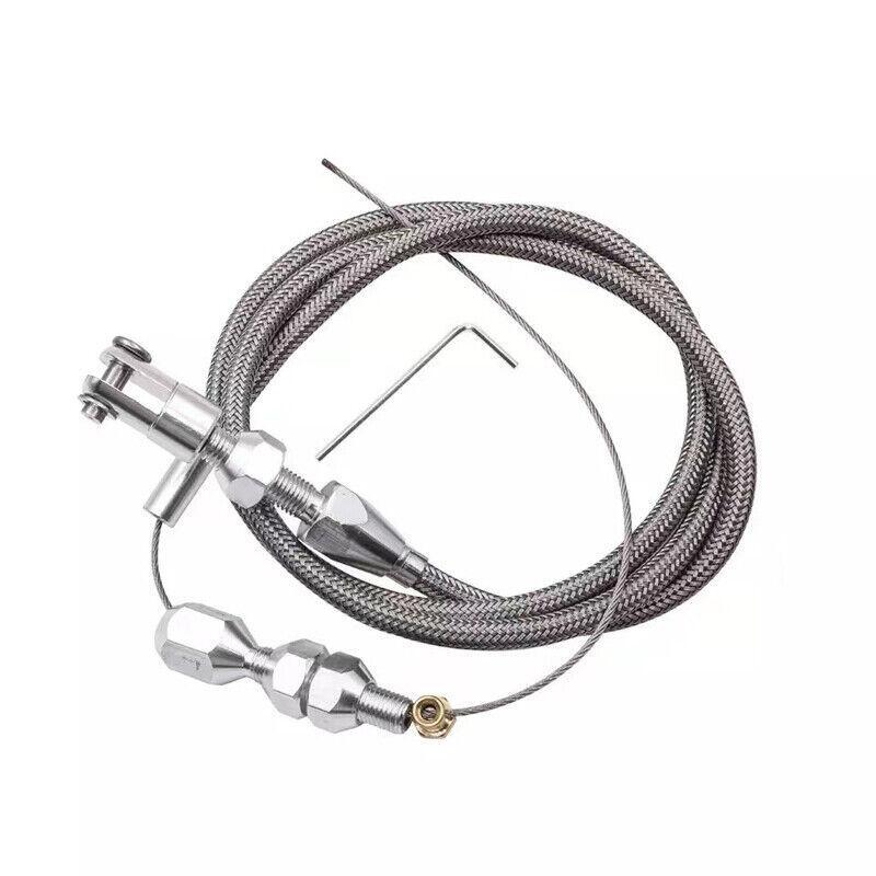 36" Length Adjustable Throttle Cable Accelerator Cable Car Universal Replacement