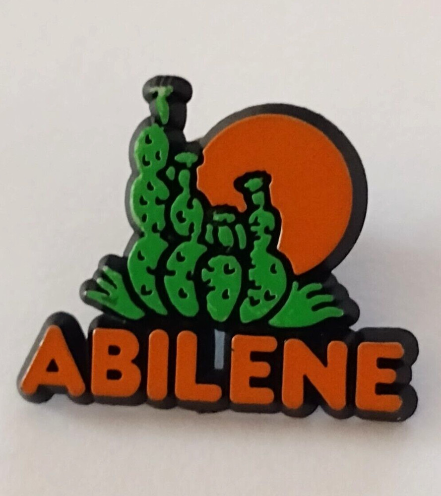 ABILENE Multicolor Souvenir Tack Pin
