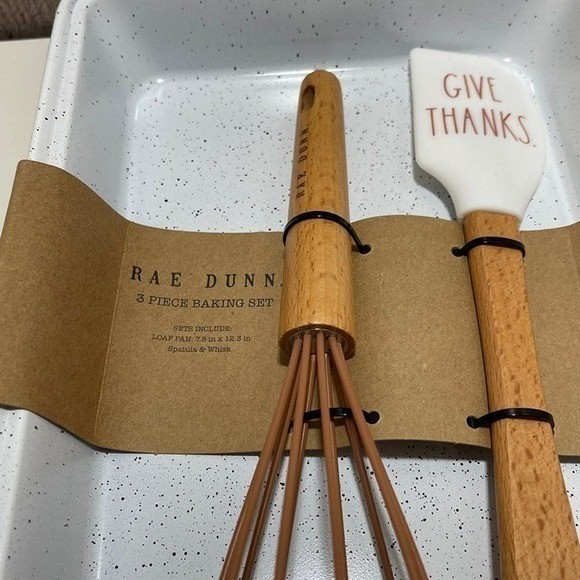 Rae Dun 3pc Baking Set GIVE THANKS