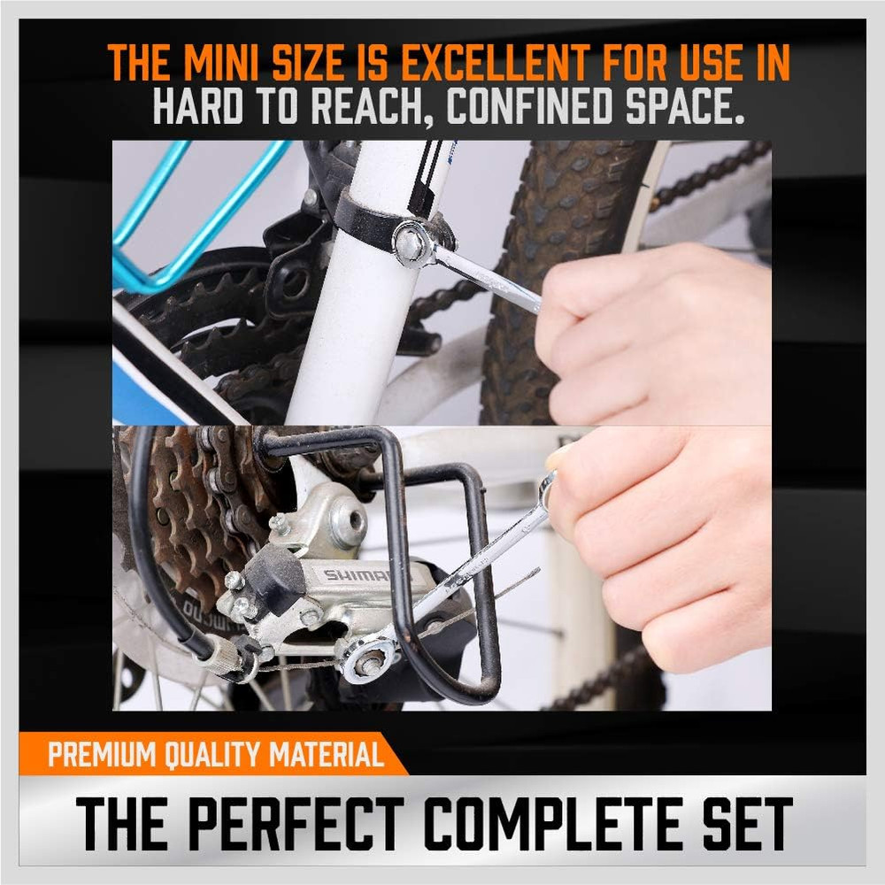 20-Piece Mini Set, Small Set, Metric and SAE Mini Combination Sets
