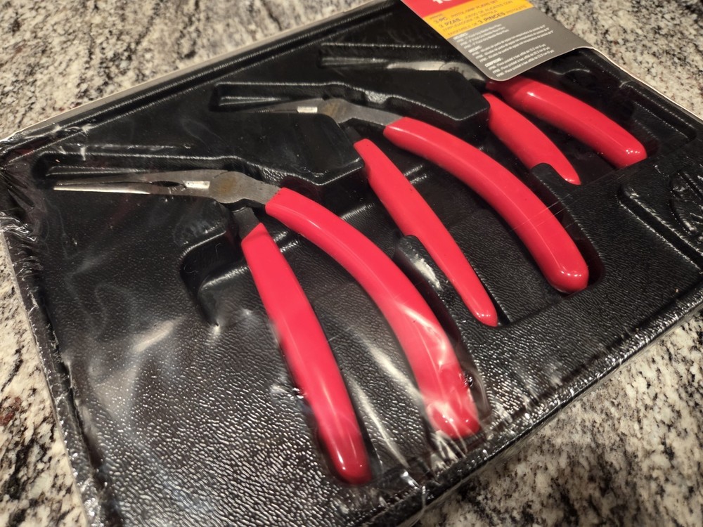 Mac Tools 3pc Pistol Grip Pliers Set - SEALED