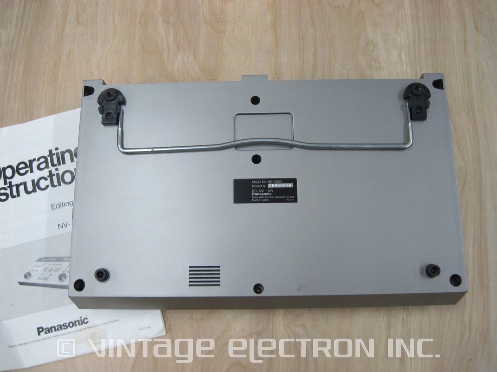 PANASONIC: NV-A500 Editing Controller w/Instruction Manual - Pro Video / Audio