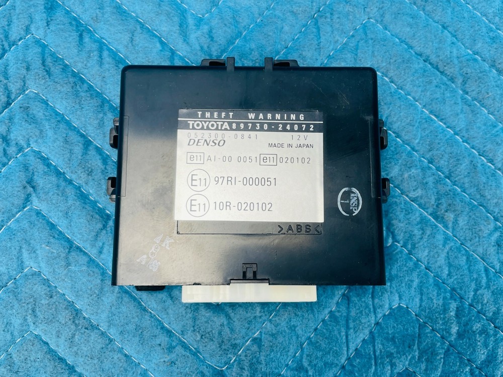 Lexus SC430 Theft Warning Control Module 2006 2007 2008 OEM
