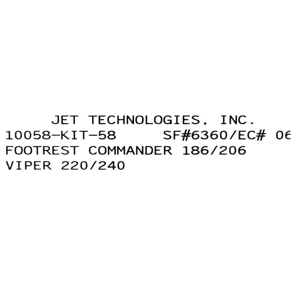 Sea Fox Boat Center Console Footrest Panel 6360 | Commander Viper