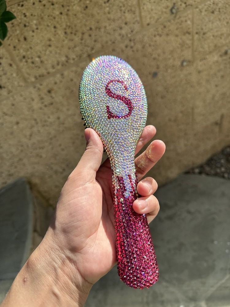 Handmade Bling Hair Brush.