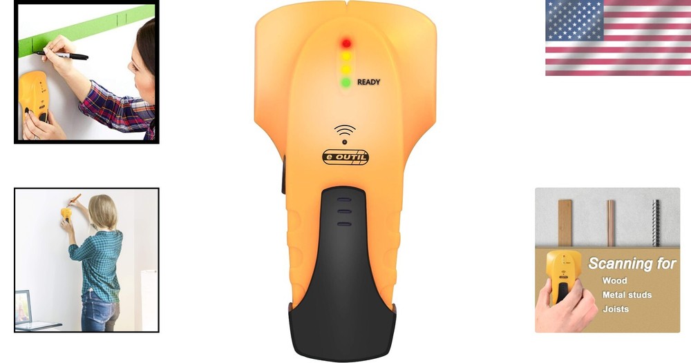 Effortless Stud Detection with User-Friendly Wall Scanner - Affordable Quality