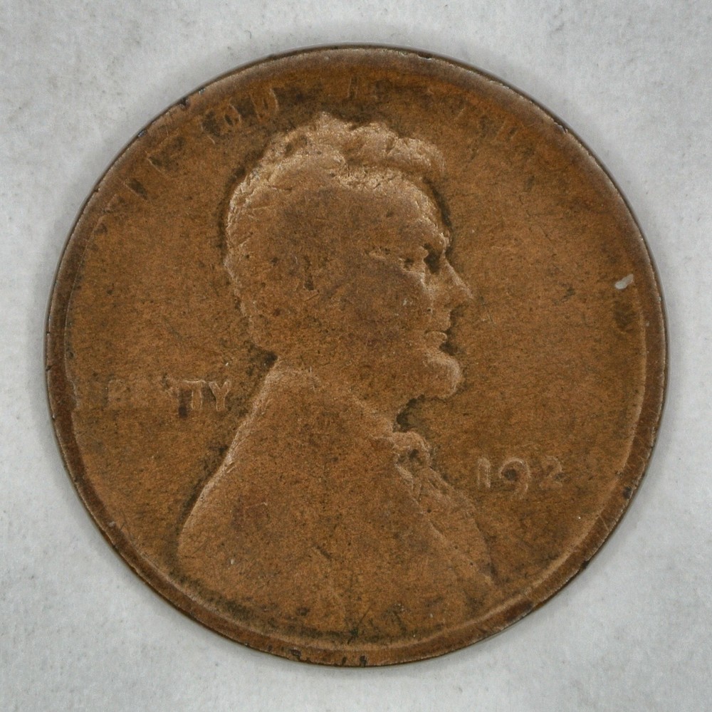 1922 Lincoln Wheat Cent No D Weak Reverse