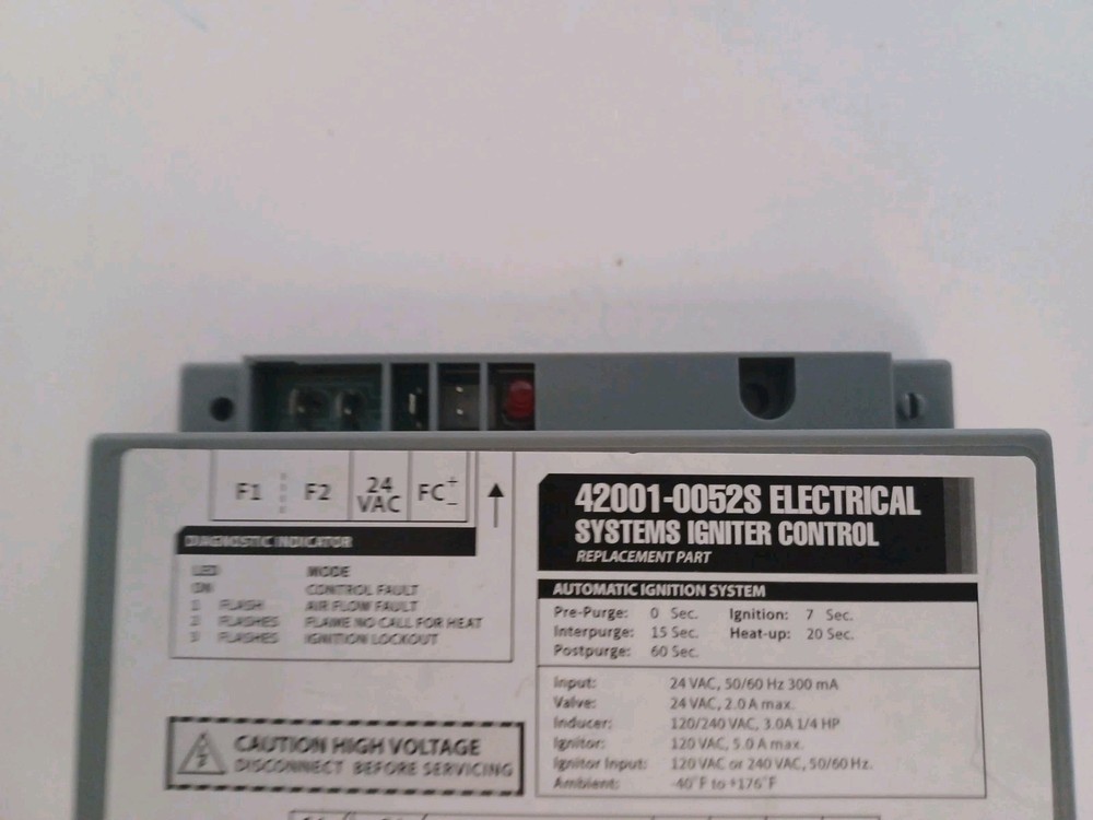 Electrical Systems Igniter Control Module Replacement 42001-0052S