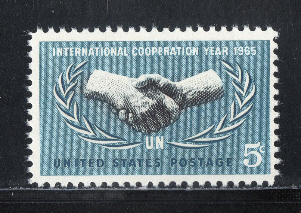 1266 * INTERNATIONAL COOPERATION YEAR *  U.S. POSTAGE STAMP SINGLE MNH