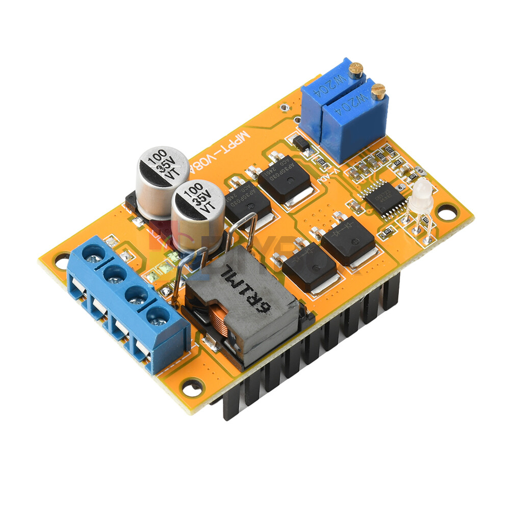 DC 8-28V 5A 100W MPPT Solar Panel Regulator Controller 9V 12V 24V Auto Switch