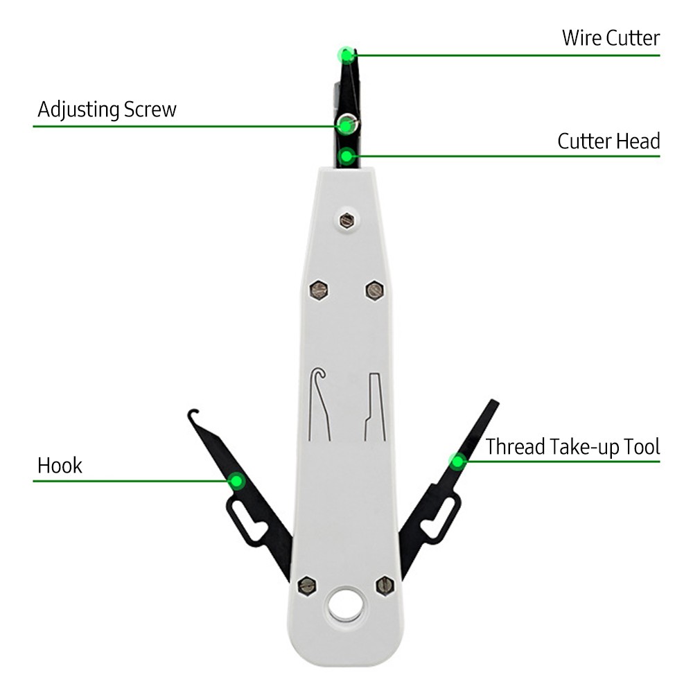 8pcs Network Cable Tester Kit Professional Wire Maintenance Tool For Computer