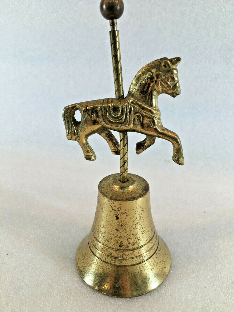 Brass Carousel Horse Bell, No Clapper