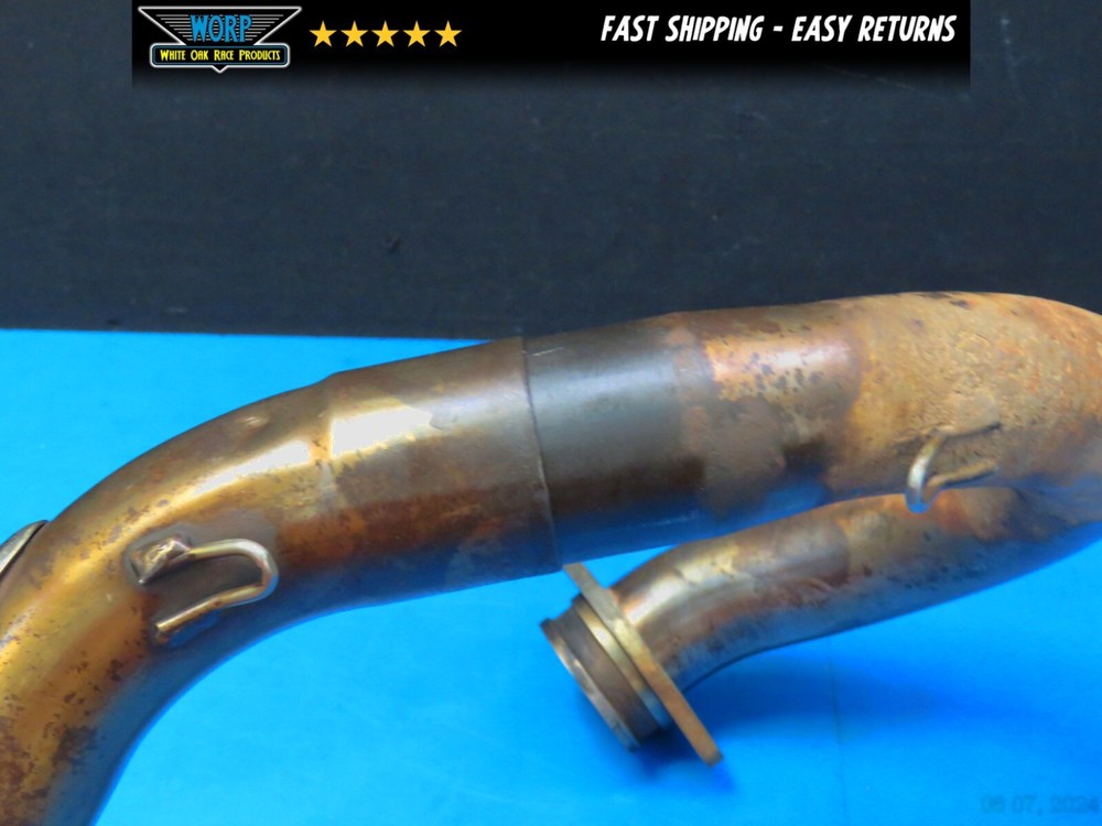 2012 GAS GAS EC450 EXHAUST HEADER HEAD PIPE HEAT SHIELD