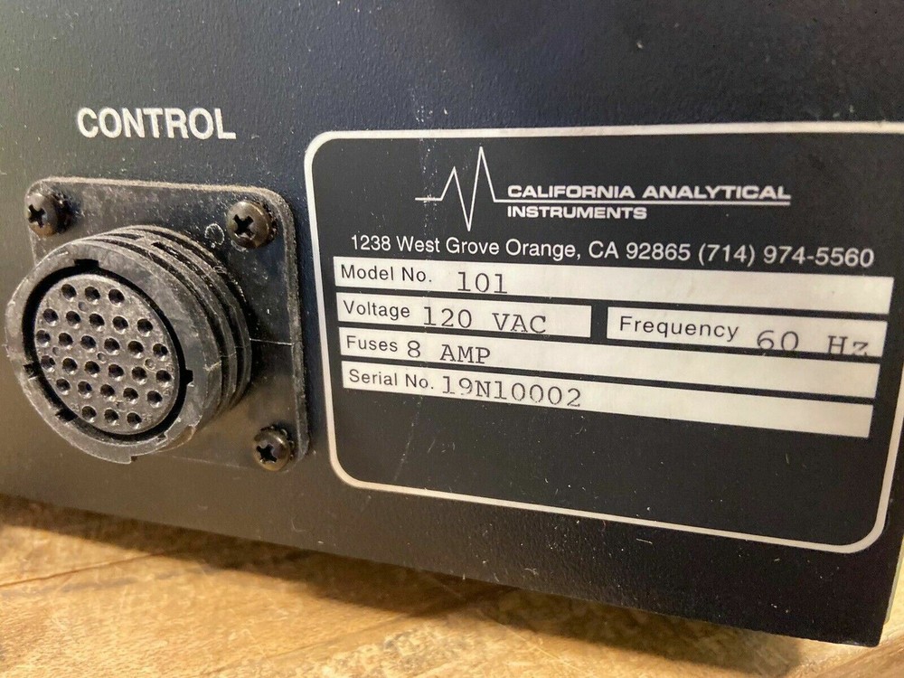 California Analytical Instruments Model 101 Diluter CAI