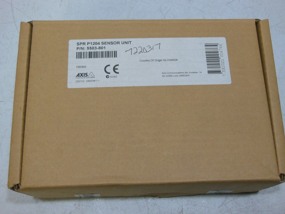 AXIS SPR P1204 SENSOR UNIT for security surveillance camera - New