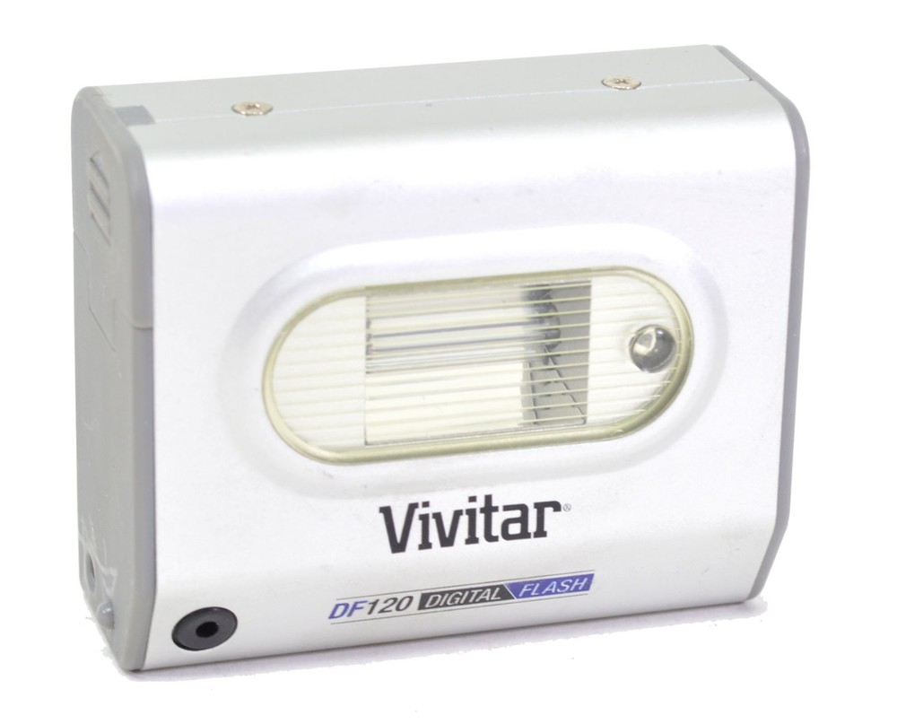 Vivitar DF120 digital flash (miniature supplemental flash)