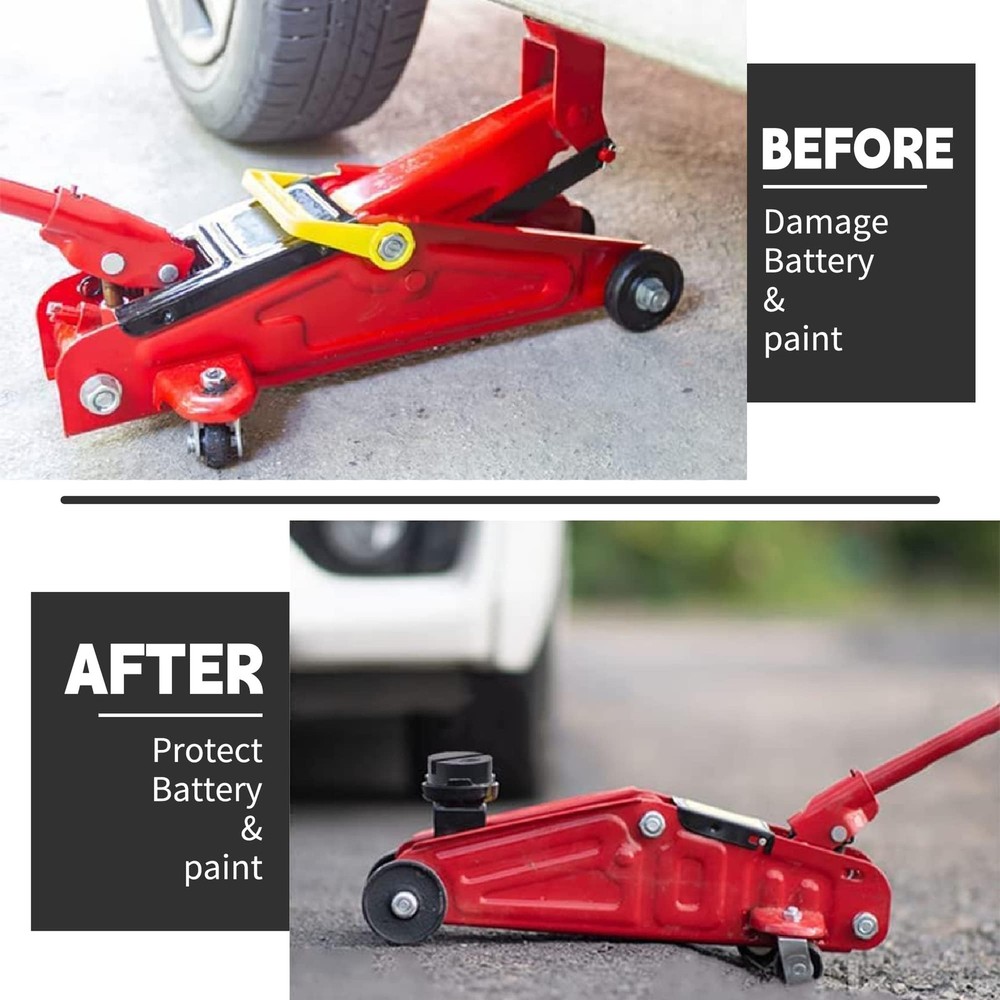 Universal Jack Stand Pad Adapter Pinch Weld Side Frame Rail Protector 2 Pack