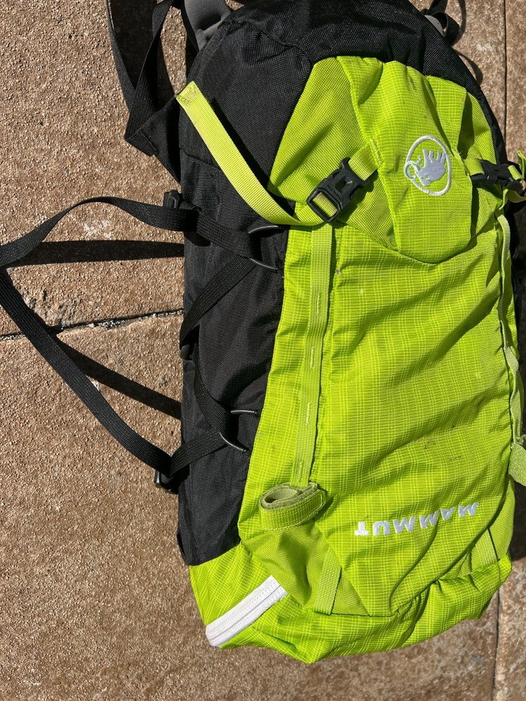Mammut Lime Green Backpack