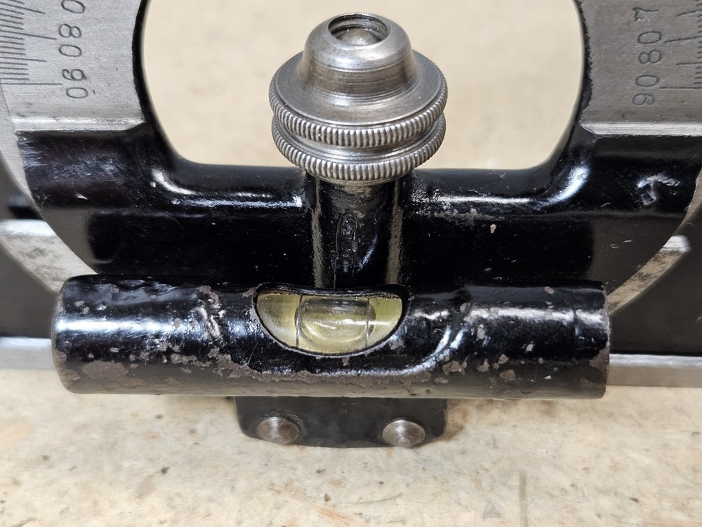 Starrett vintage protractor - this is one for your collection!!