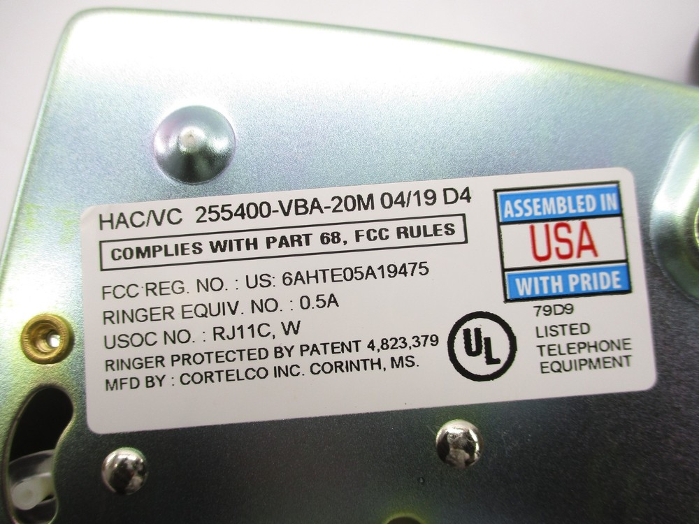 CORTELCO 255400-VBA-20M NSMP