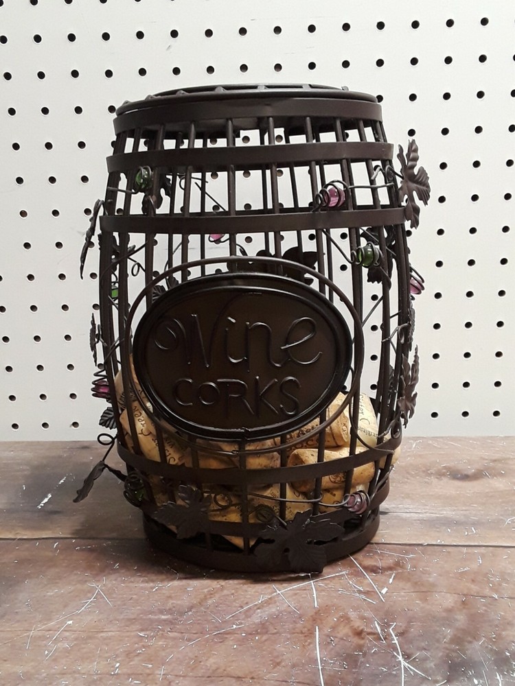 Wine Corks with wire barrel