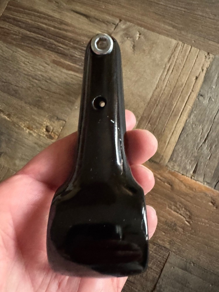 Vintage Bicycle Stem. Black. 22.2 - 26.2mm