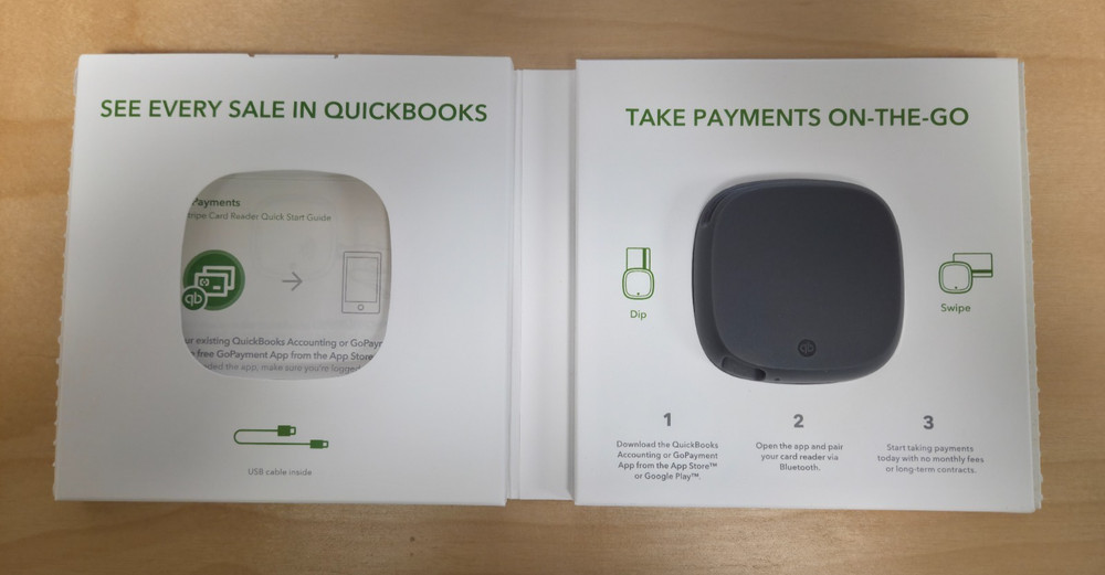 Intuit Quickbooks Bluetooth Chip and Magstripe Card Reader